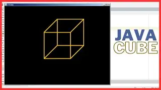 How to Create a Cube in Java Swing - Darw Cube Using Graphics In Java NetBeans