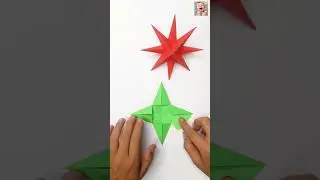 Easy Christmas Crafts for kids at home | Make a Star Ornament | #toddlerswonderlandofficial #kidsDIY