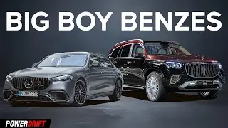 Mercedes-AMG S63 E-Performance & Maybach GLS 600 | Big Boys Merc’s Arrive | Walkaround | PowerDrift
