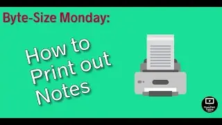 How to print out notes in PowerPoint