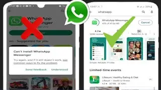 Как исправить ошибку «Невозможно установить WhatsApp Messenger» в магазине Google Play