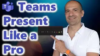 🎙 How to present like a PRO in Microsoft Teams [Transcription, Standout, Laser Pointer, Pen]