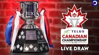 LIVE DRAW 🔴 2025 TELUS Canadian Championship 🇨🇦🏆