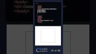 how to use borders in html and css 