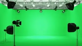 🔴 Greenscreen Hintergrund Studio für wenig Geld selber bauen