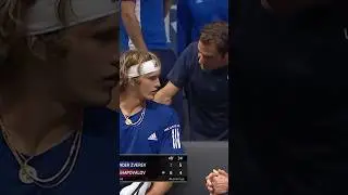 Roger Federer COACHES 20 year-old Zverev 💪