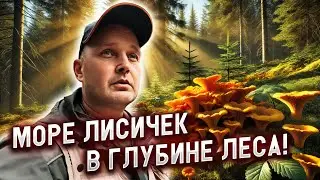 НЕОЖИДАННЫЙ поворот: Столько грибов я ещё не видел! Квадроцикл не выдержал нагрузку!