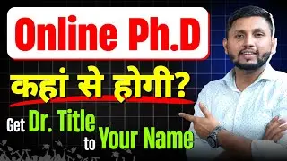 Online/Distance PHD | How To Get a PhD Faster for Working Professional | Phd Fastrack | Online PHD