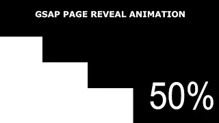 Elevate Your Website's Appeal with Page Reveal Animation using GSAP