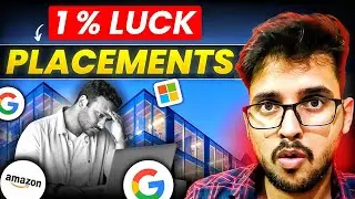 Placement has 1% Luck 🔥 Placement preparation for CSE | Placement roadmap #engineering #coding