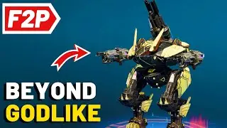 Fenrir Hammer Mace - War Robots Gameplay (No Commentary) WR F2P