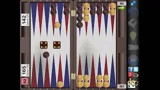 Crazy Backgammon Game #5 (When You Miss Every Shot)