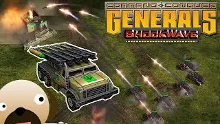 GLA KATYUSHA ASSAULT - |SHOCKWAVE MOD| Command and Conquer Generals Zero Hour