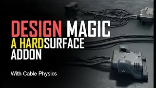 design magic a blender addon for hardsurface modeling