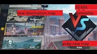 PUBG Mobile domination town gameplay