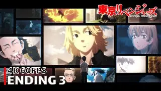 Tokyo Revengers - Ending 3 【Kizutsukedo, Aishiteru.】 4K 60FPS Creditless | CC