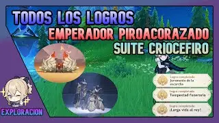 LOGROS OCULTOS Emperador Piroacorazado Y Suite Criocéfiro 4.0 Genshin Impact Español