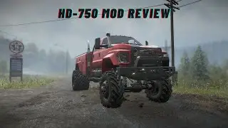 SnowRunner Mod Review | HD-750 - AN F-750 NEW GEN INSPIRED MOD!