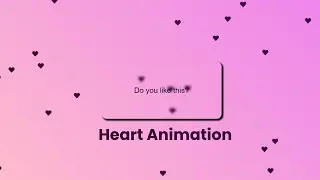 Heart Animation In HTML CSS and JavaScript | JavaScript Click Animation