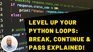 Break, Continue, and Pass Statements in Python: Master Loop Control Techniques