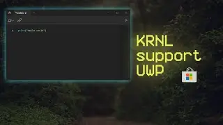 HOW TO DOWNLOAD KRNL UWP ROBLOX (No work)