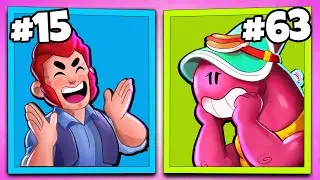 Most LOVED Brawlers In Brawl Stars (2023)