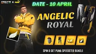 ANGELIC ROYAL EVENT 10 APRIL FREEFIRE | FREEFIRE ANGELIC ROYAL EVENT | FREE FIRE UPCOMING EVENT |