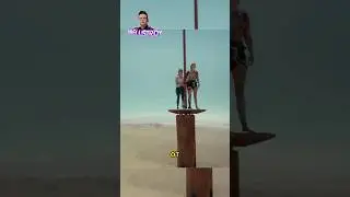Подруги попали в ловушку на огромной высоте 