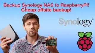 Backup Synology NAS To a $35 RaspberryPi with HyperBackup and Rsync Daemon! | 4K TUTORIAL