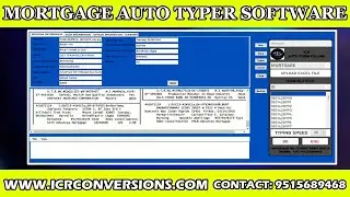 Mortgage Software | Mortgage Auto Form Filling Software |  Mortgage Auto Typer Software | Mortgage |