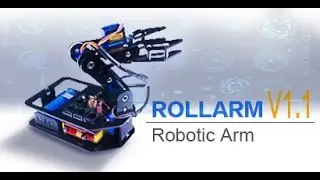 Updated - Rollarm DIY Servo Control Robotic Arm Kit V1.1 for Arduino Project