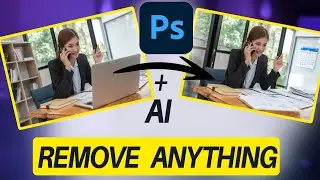 How To Remove anything from a picture in Photoshop with Generative Fill Ai