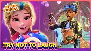 Try Not to Laugh UNICORN Challenge 🤣 Unicorn Academy | Netflix After School