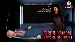 Kalau Perintah Orang Tua Dengerin Gini Akibatnya kalau melanggar Pantangan Lagi Hamil ~Animasi Horor