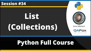 List - Collections (Python Tutorial - Part 34)