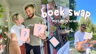 boekenruil met mijn vriend 💞 📖 *elkaar een boek laten lezen!*