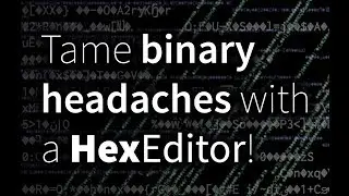 Tame binary headaches with a Hex Editor