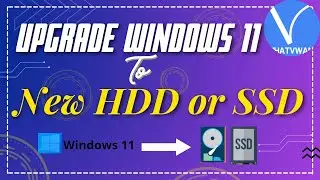 How to upgrade Windows 11 to New HDD or SSD?