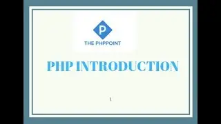 PHP Introduction - PHP Tutorial for Beginner