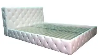 Кровать из кожи. Кожаные белые кровати