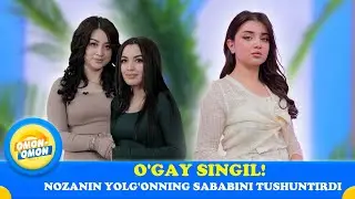 Нозанин бегонанинг синглиси бўлиб алдагани учун учун узр сўради!