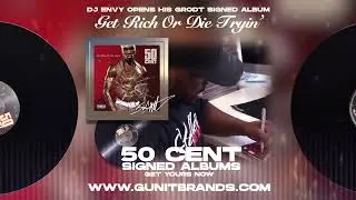 Get Rich or Die Tryin' 20th Anniversary Signed Albums | #GRODT