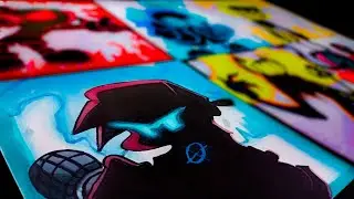 DIBUJANDO NEW INDIE CROSS MODS | NIGHTMARE SONGS (fnf indie cross cuphead, Sans, Bendy) FNF MODS