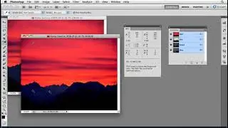 Photoshop Tutorial - Setting RGB and CMYK color values