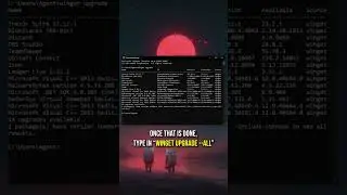 Update Windows Programs using ONE Command!