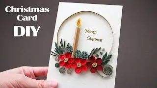 How to Make Christmas Card | DIY Handmade Paper Quilling | Best Crafts