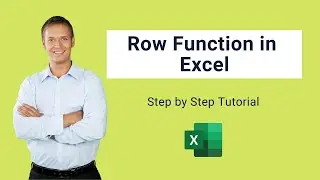 Row Function in Excel | How to Use Row Function?