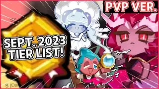 THE WATER-ERA! NEW SEPT 2023 PVP/Arena Tier List! | Cookie Run Kingdom