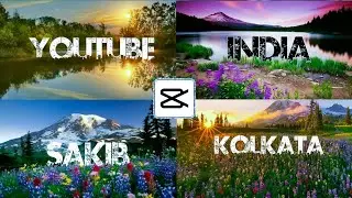 Tutorial Edit Tulisan Nama Di Atas Gunung Lengkap dengan template || Viral Tiktok