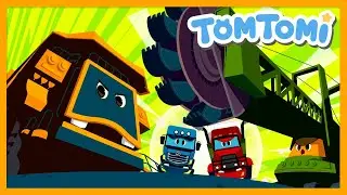 Boom Boom Bang Bang Special Heavy Equipment Song | Car Song |  Kids Song | TOMTOMI